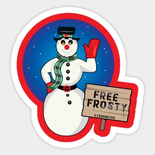 Free Frosty From The Kranks Sticker